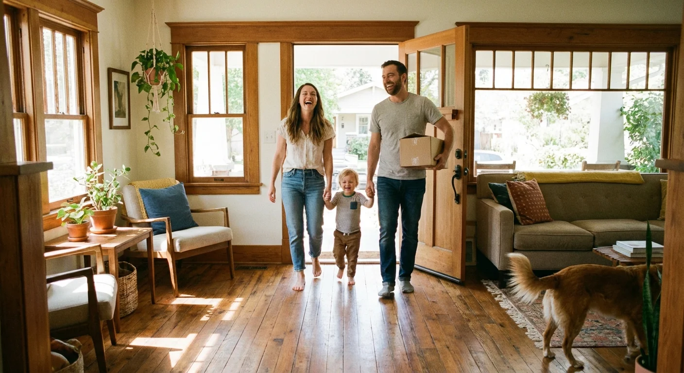 A glass jar with money on a wooden shelf in bright sunlight.