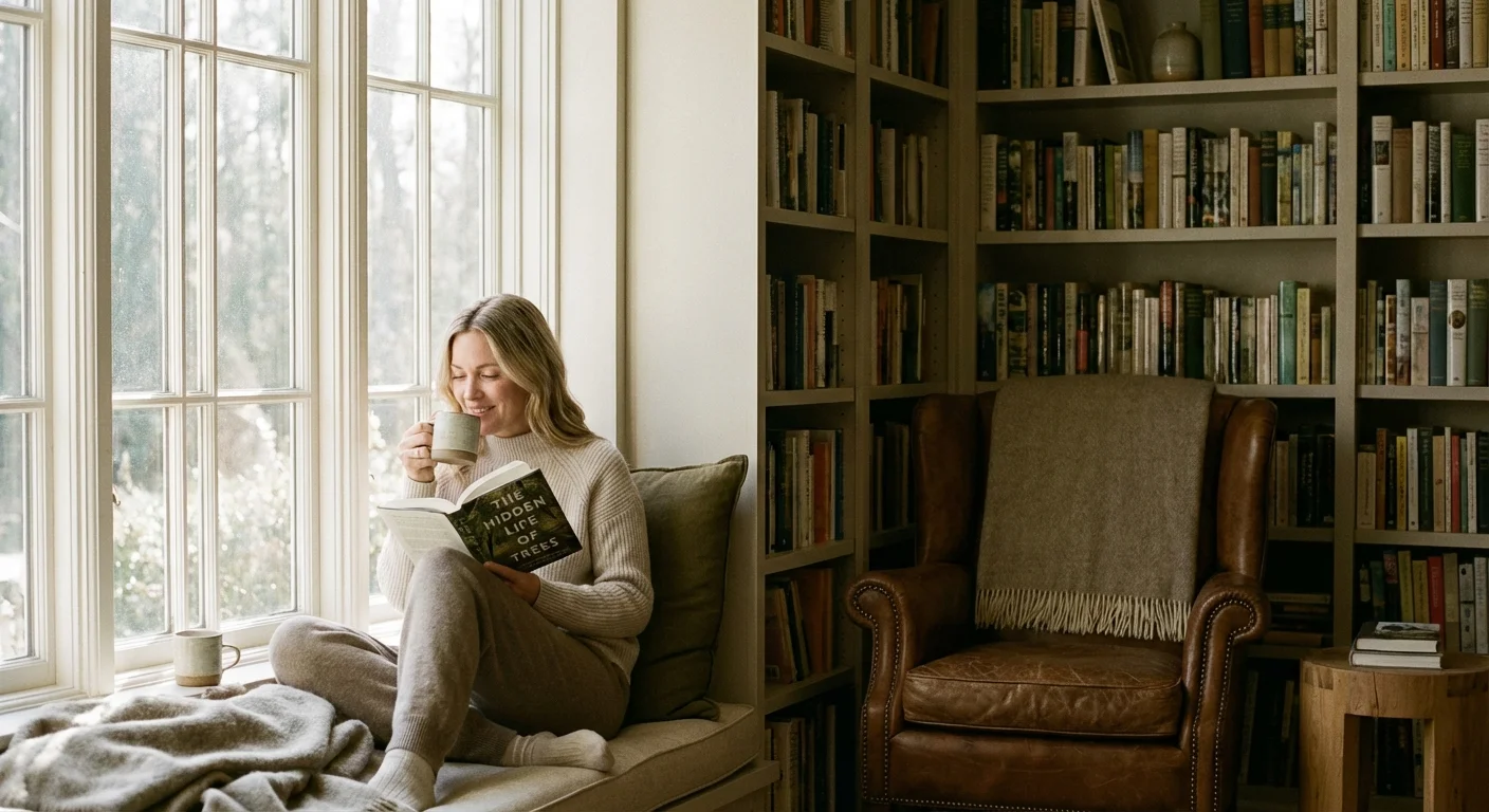 A high-quality bottle of olive oil on a kitchen counter in warm light.