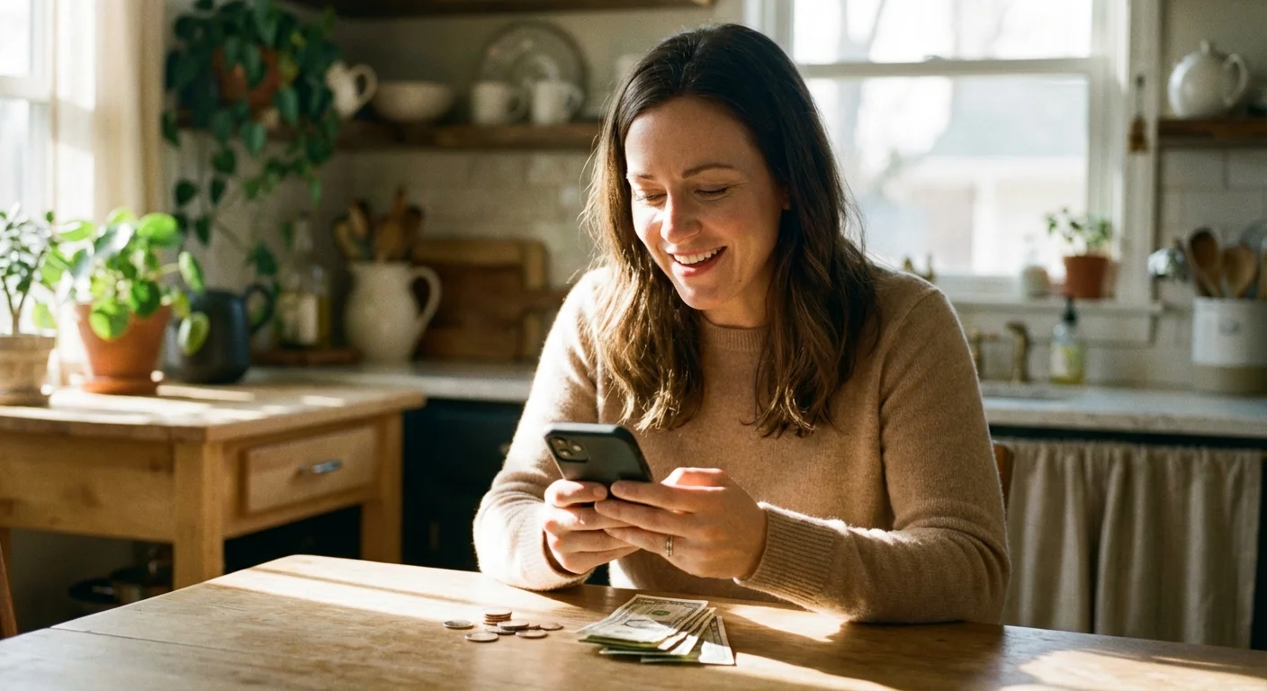 A man using an EBT card to buy fresh produce and bread at an outdoor farmers market.