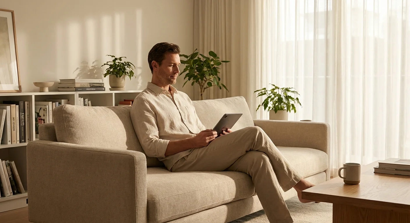 A parent preparing a baby bottle with formula in a warm kitchen setting.