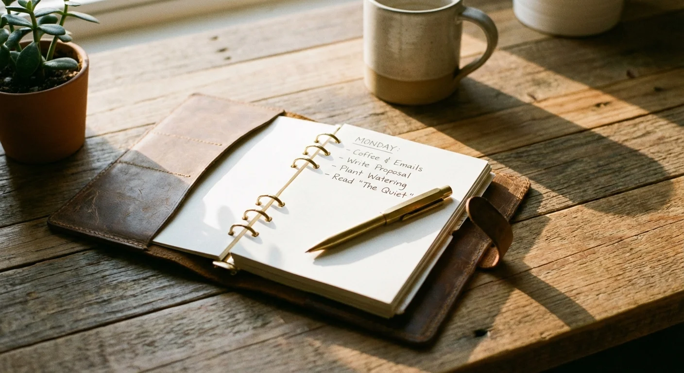 A person closing a tablet to avoid an online sale advertisement.