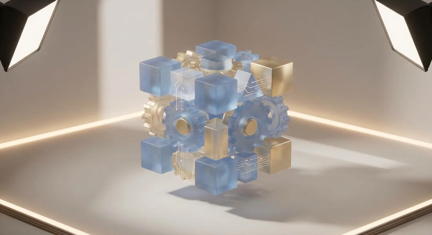 A person comparing two different material samples in natural light.