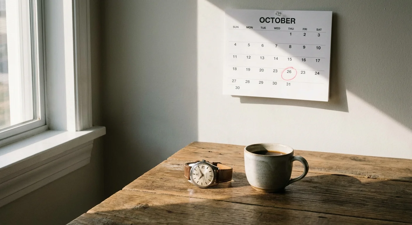 A person holding a tax refund envelope with a focused and determined expression.
