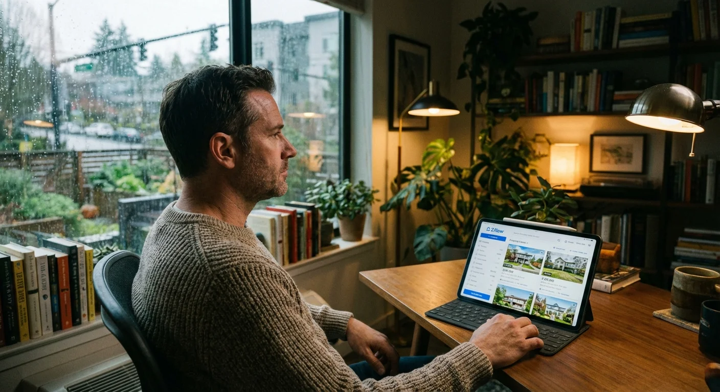 A person preparing for a side hustle task with focus and energy.