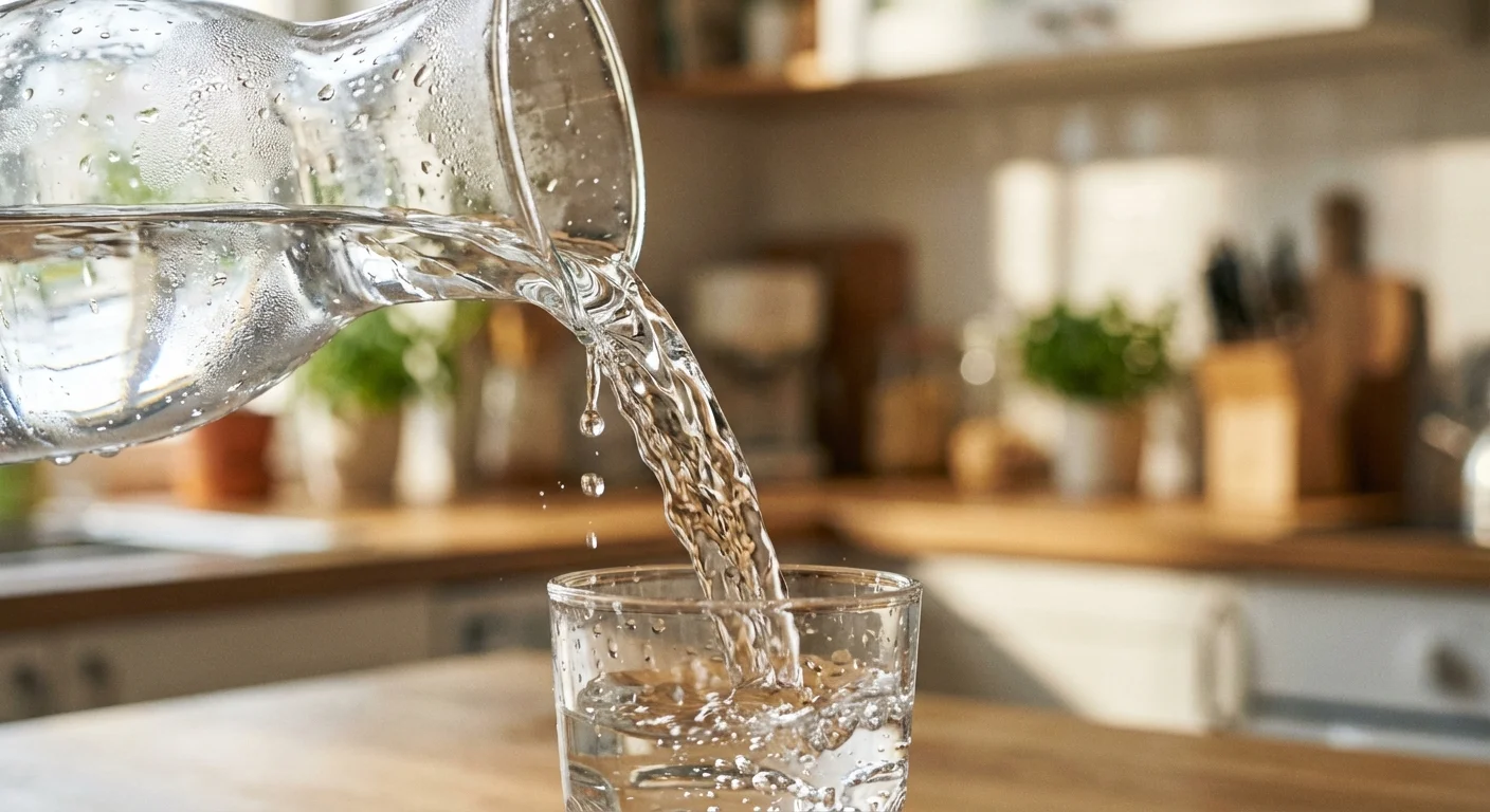 A student looking thoughtfully at a laptop screen in a bright library.