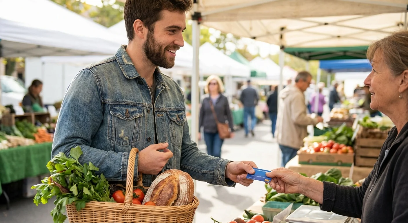 A top-down view of a calculator and financial notes on a marble desk.