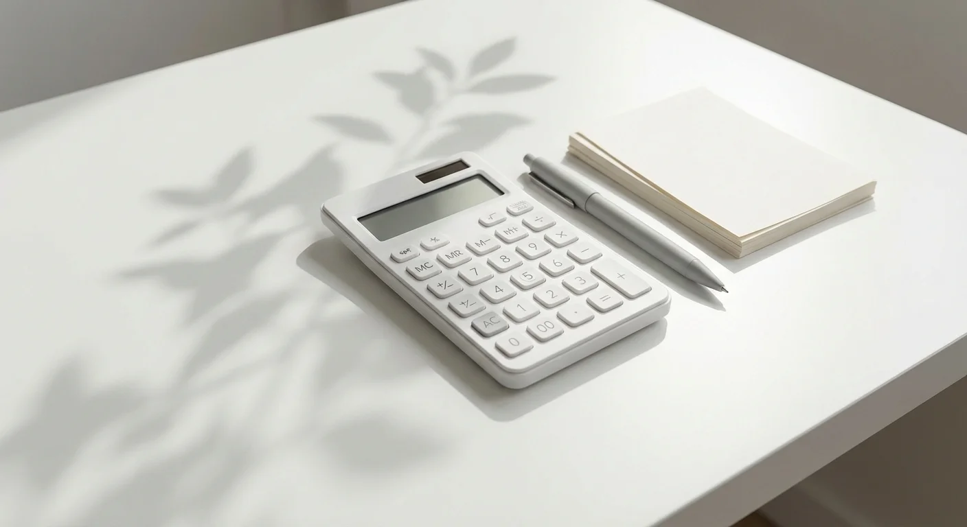 An older man carefully reviewing financial documents in a comfortable living room.