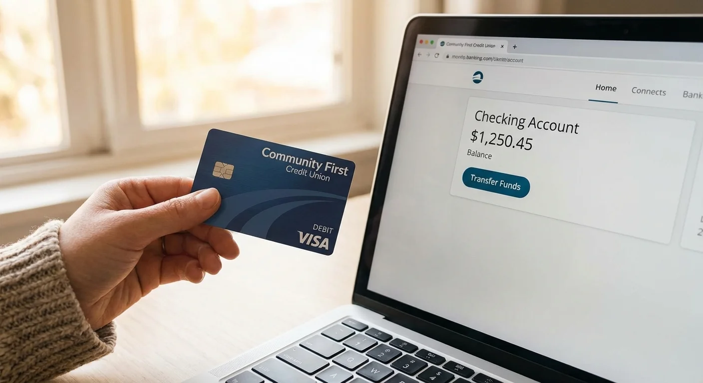 An organized flat-lay of a planner, pen, and coffee on a wooden desk.