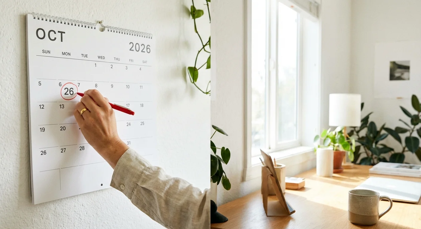 Glass jars of cotton swabs and pads on a clean bathroom counter.