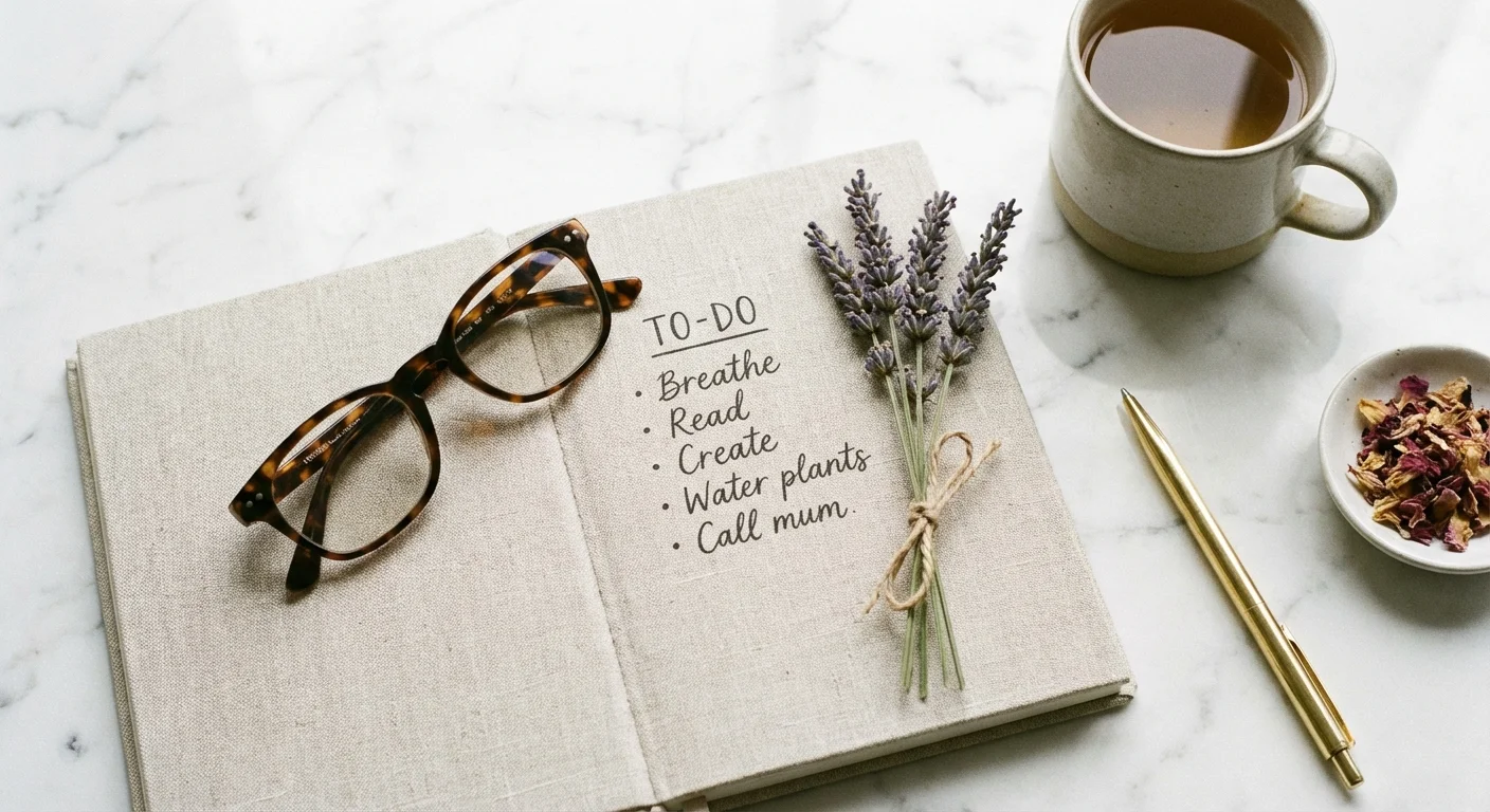 Hands organizing bank cards and a notebook on a bright desk, symbolizing financial planning.