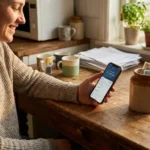 A woman shopping for fresh produce at a sunny outdoor market, representing purchasing power.