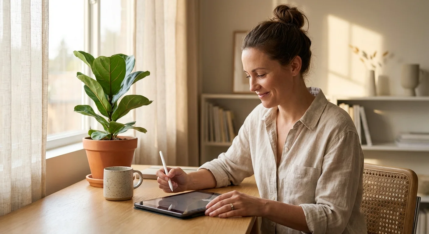 Modern wooden floating stairs in a sunlit home, symbolizing a Roth IRA conversion ladder.