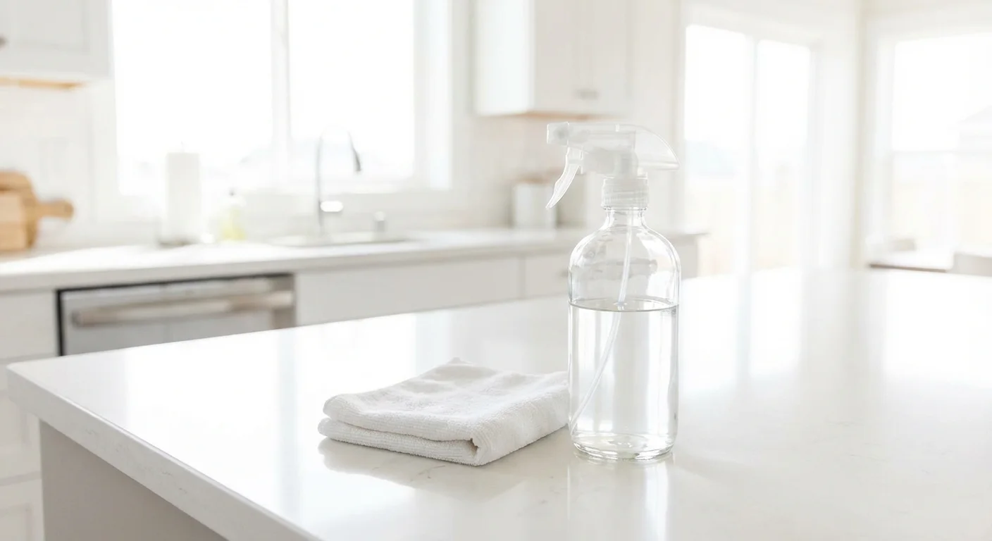 A comparison between cheap, broken plastic items and a single high-quality glass container.